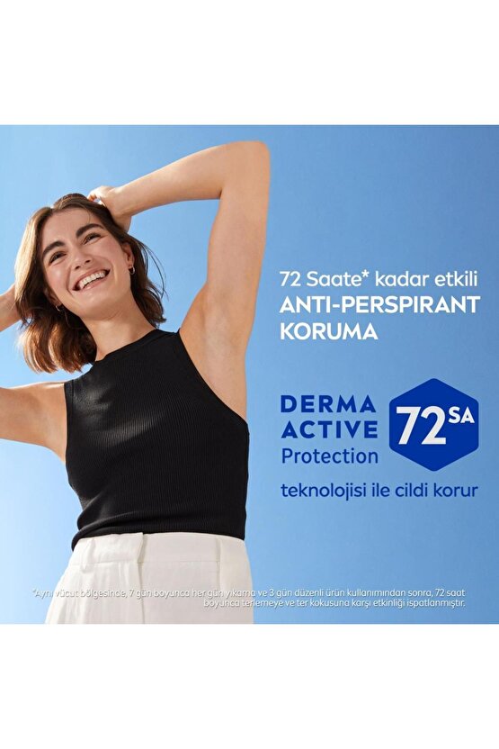 Kadın Sprey Deodorant Black&white Invisible Clear 150ml, 72 Saat Anti-perspirant Koruma