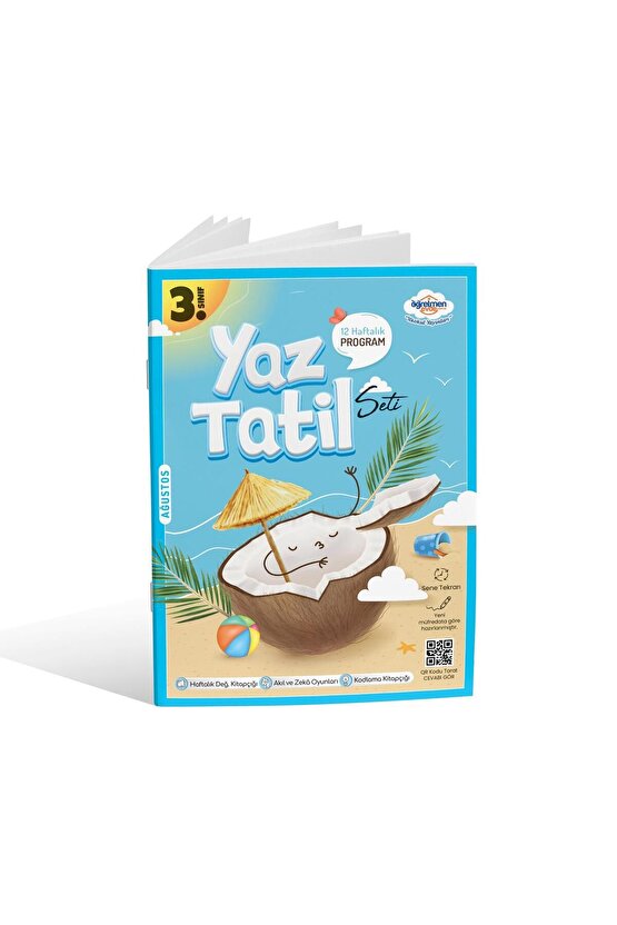 3.Sınıf Yaz Tatil Kitabı Seti - Öğretmen Evde Yayınları