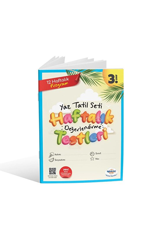 3.Sınıf Yaz Tatil Kitabı Seti - Öğretmen Evde Yayınları