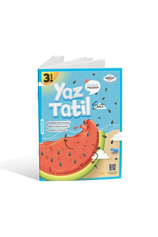 3.Sınıf Yaz Tatil Kitabı Seti - Öğretmen Evde Yayınları