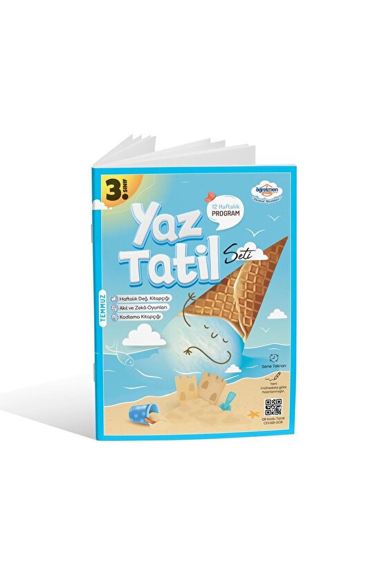 3.Sınıf Yaz Tatil Kitabı Seti - Öğretmen Evde Yayınları