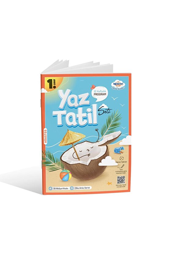 1.Sınıf Yaz Tatil Kitabı Seti - Öğretmen Evde Yayınları