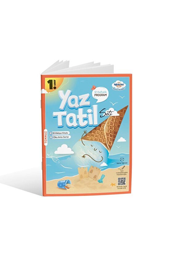 1.Sınıf Yaz Tatil Kitabı Seti - Öğretmen Evde Yayınları