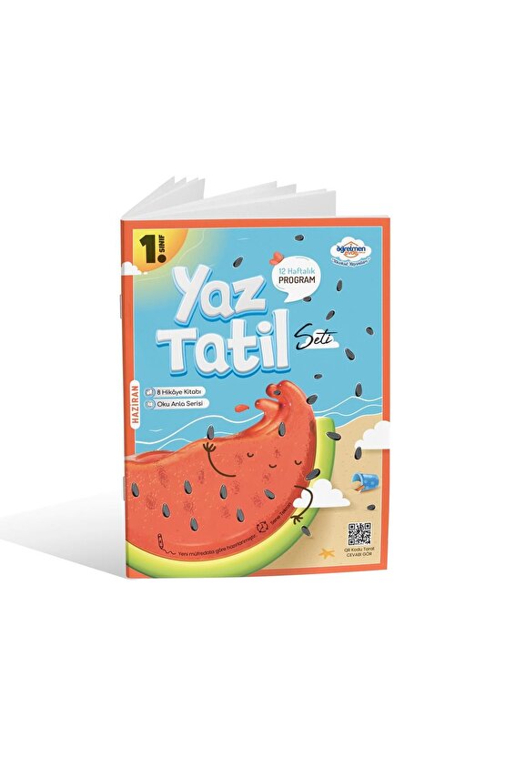 1.Sınıf Yaz Tatil Kitabı Seti - Öğretmen Evde Yayınları