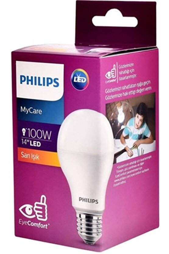 MyCare 13W100W 3lü Paket Led Sarı Işık