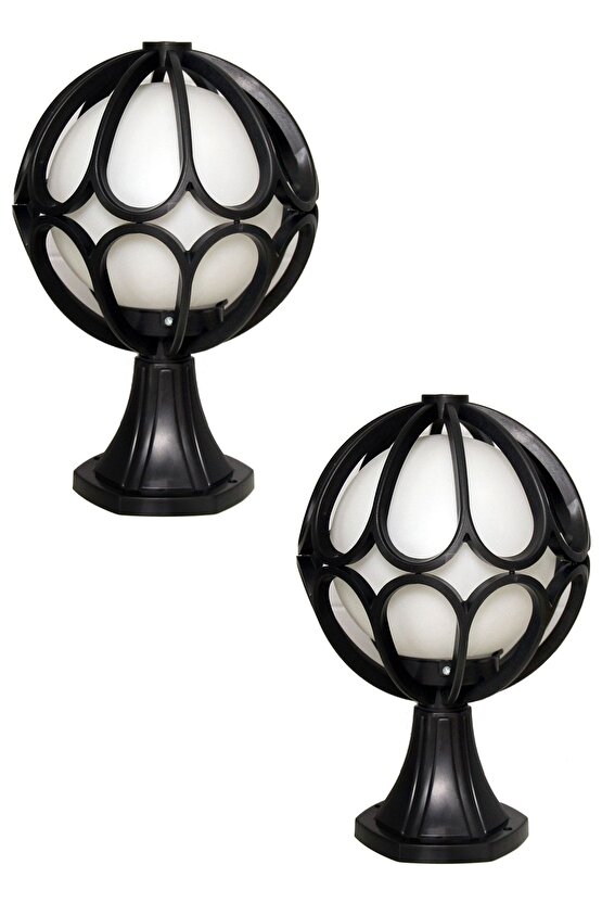 232 Lamp Bahçe Duvar Teras, Set Üstü Aplik, Bahçe Armatürü, Setüstü Armatür, 2 Adet