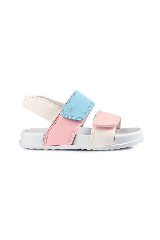 321f23y252 Krixi Sandalet Beyaz-pembe