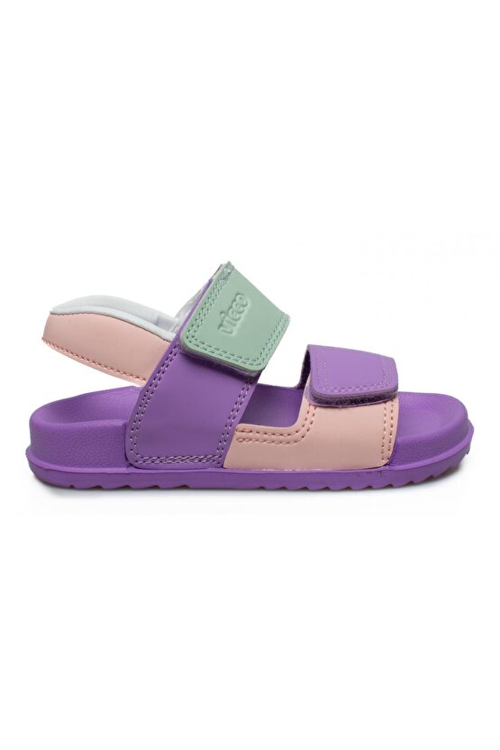 321.b23y252 Krixi Bebe Phylon Lila Çocuk Sandalet