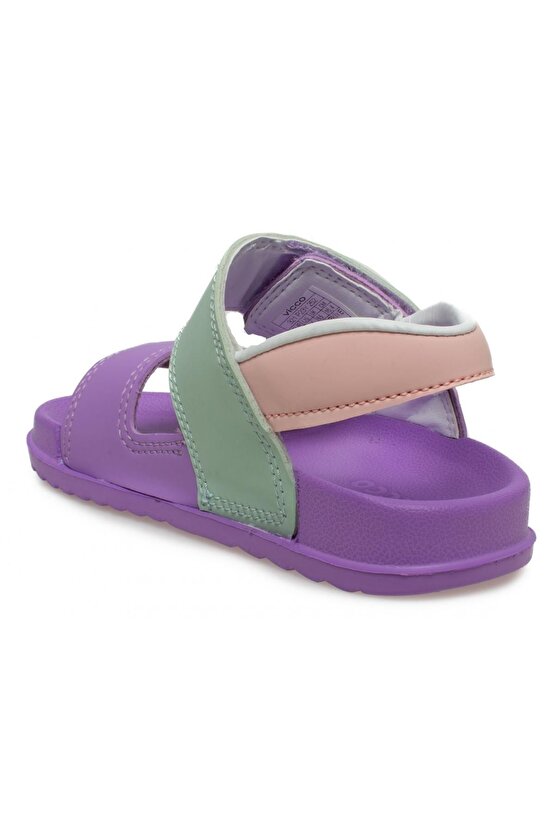 321.b23y252 Krixi Bebe Phylon Lila Çocuk Sandalet