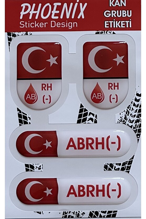 KAN GRUBU DAMLA STİCKER ABRH NEGATİF