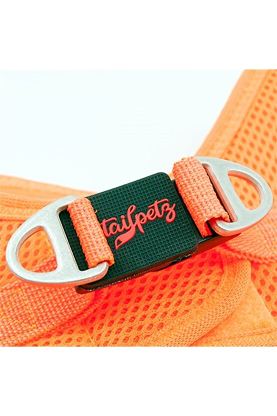 Air-mesh Harness Köpek Göğüs Tasması Neon Turuncu 3xs