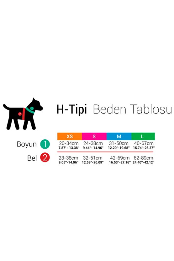 Wave H-tipi Göğüs Tasması