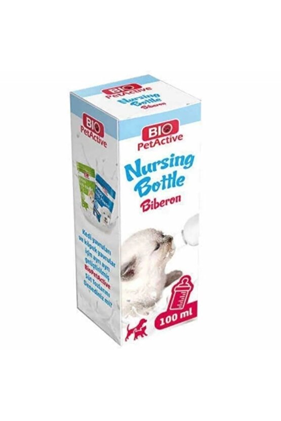 Bio Petactive Nursing Bottle Kedi Ve Köpek Biberonu 100 ml