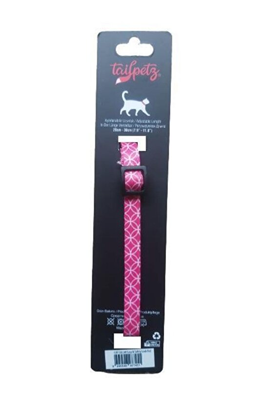 Cat Collar Easy & Safety Lock Kedi Boyun Tasması Tile