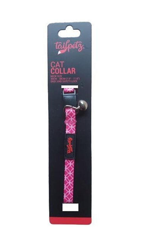 Cat Collar Easy & Safety Lock Kedi Boyun Tasması Tile