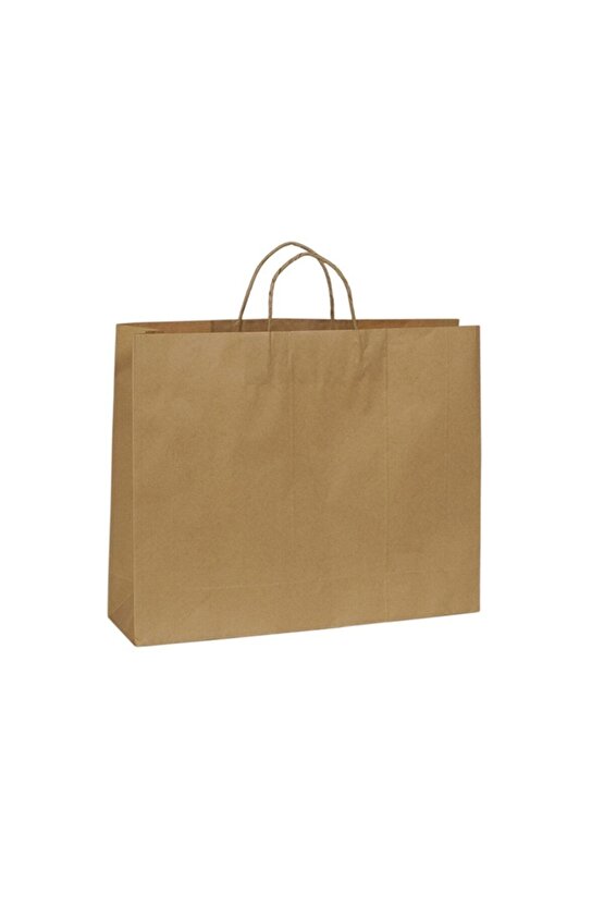 Kağıt Kraft Çanta Torba Hediyelik Büküm Saplı 31 X 25 X 12 Cm 25adet