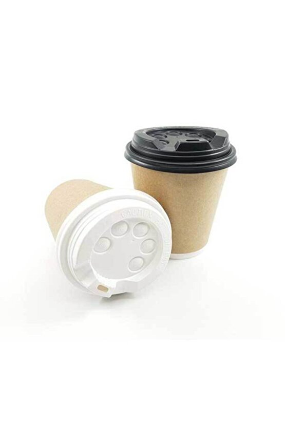14 oz Kraft Double Wall Karton Bardak 25li