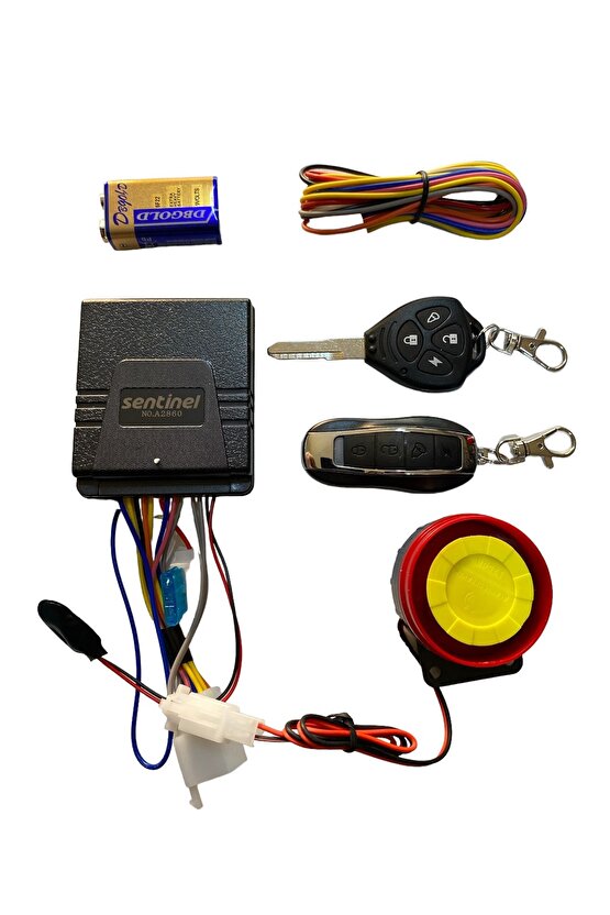 MOTOSİKLET ALARM SETİ