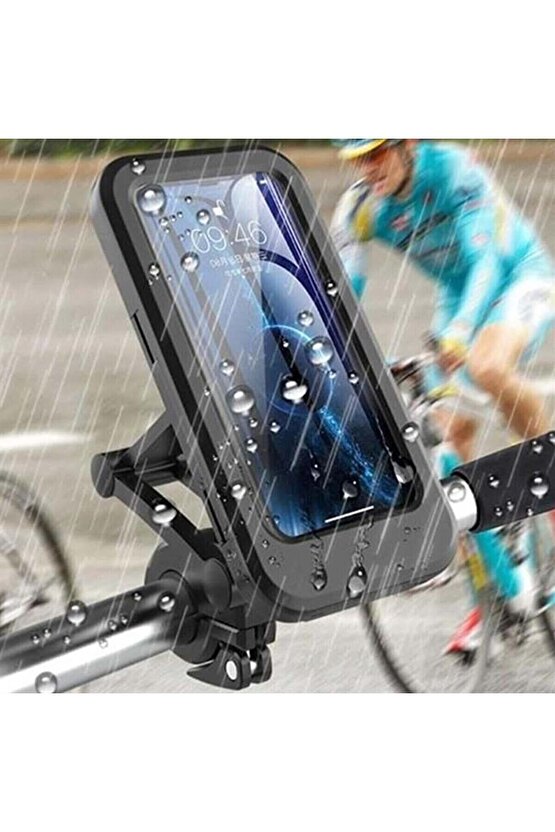 Portatif Universal Motosiklet Bisiklet Su Geçirmez Telefon Tutucu