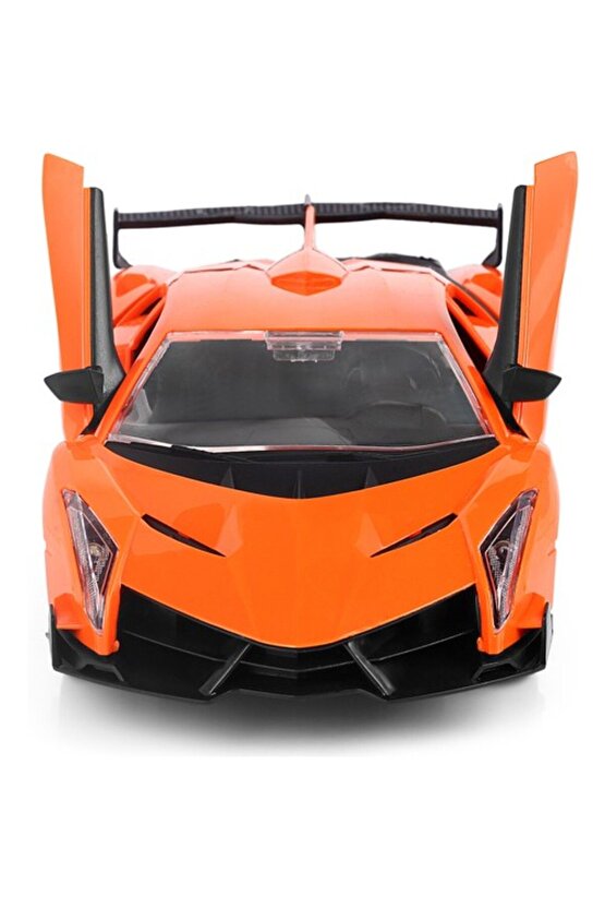 Şarjlı Uzaktan Kumandalı Araba Lambo Car Turuncu 1:16 Ff