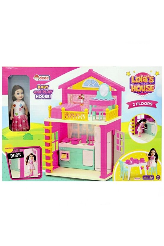Nessiworld Lolanın 2 Katlı Ev Seti