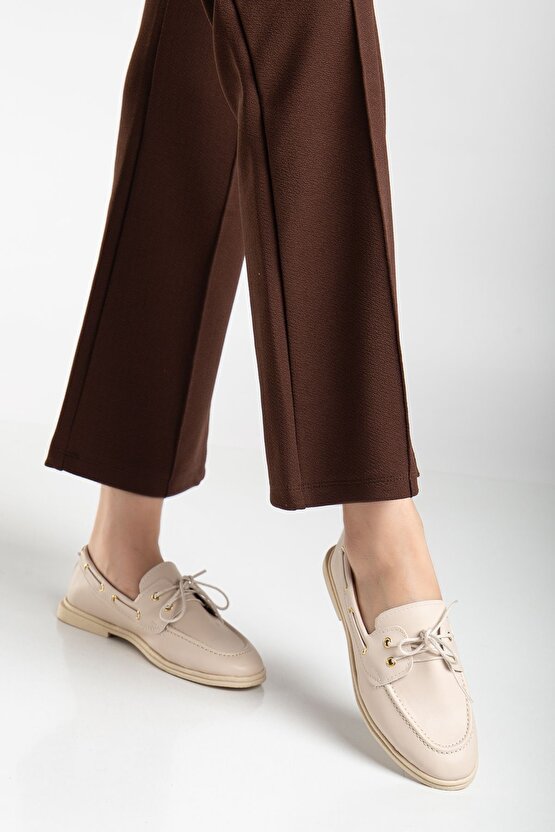 Kadın Klasik Timberlnd Muadil Model Loafer Ayakkabı Gen2283