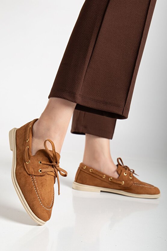 Kadın Klasik Timberlnd Muadil Model Loafer Ayakkabı Gen2283