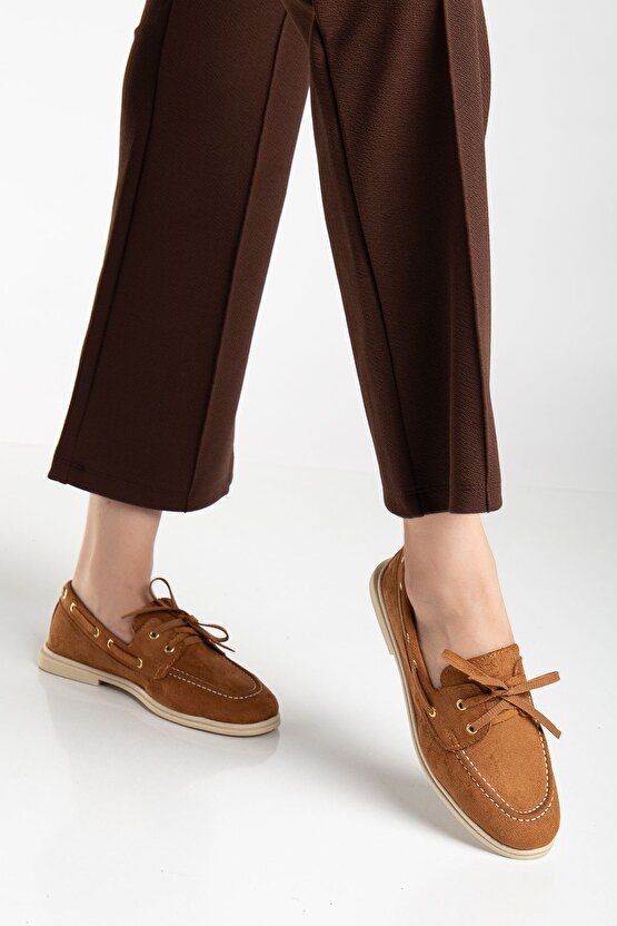 Kadın Klasik Timberlnd Muadil Model Loafer Ayakkabı Gen2283