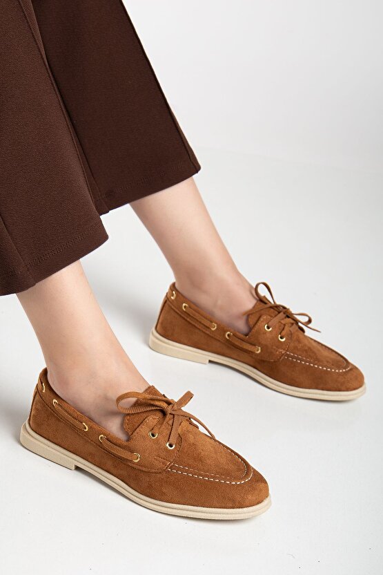 Kadın Klasik Timberlnd Muadil Model Loafer Ayakkabı Gen2283
