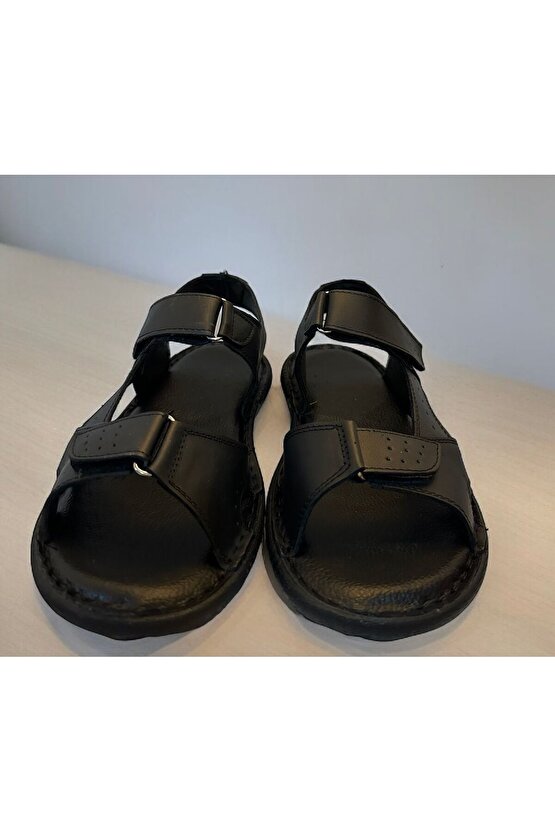 Hakiki Deri Erkek Sandalet