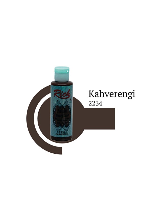 Multi Surface 2234 Kahverengi Akrilik Boya 120 cc