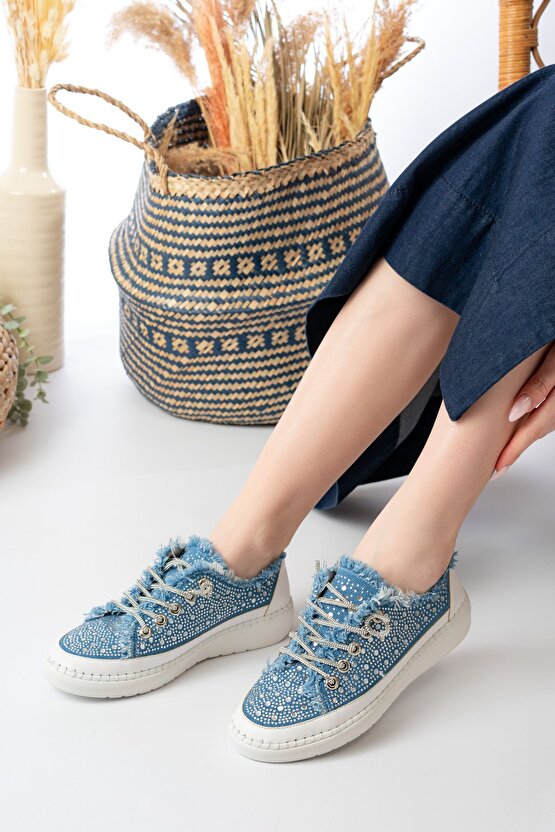 LUXE SPARKLE KADIN SPOR GÜNLÜK AYAKKABI IŞILTILI TASARIM VE EŞSİZ KONFOR
