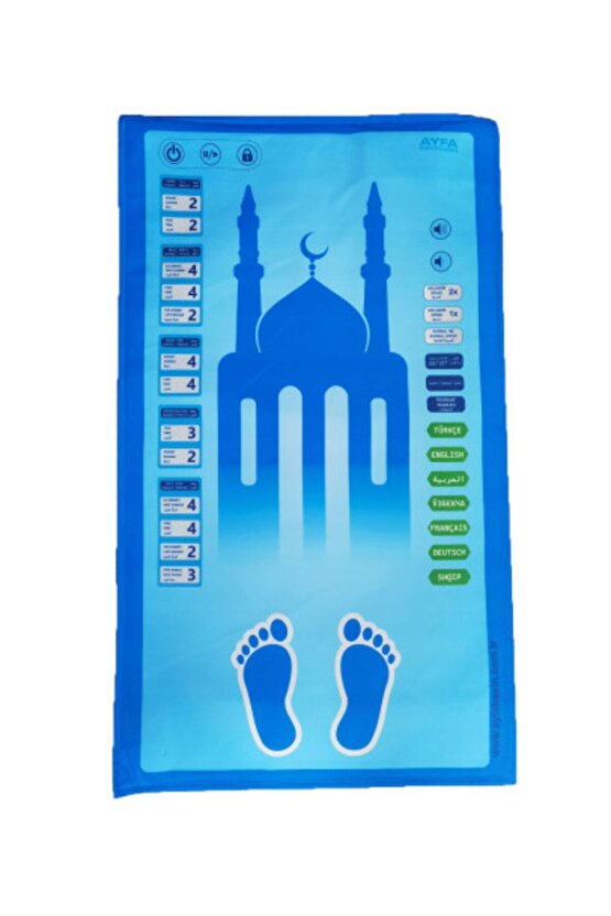 Sesli Konuşan Namaz Kıldıran Seccade ( 7 Dil Seçeneğiyle )