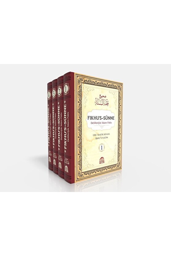 FIKHUS SÜNNE -Delilleriyle İslam Fıkhı 4 Cilt -Ebu Malik Kemal İbnu’s Salim  -ŞECERA-BERRE0219