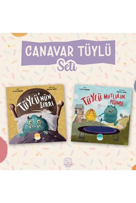 Canavar Tüylü Seti (2 KİTAP)
