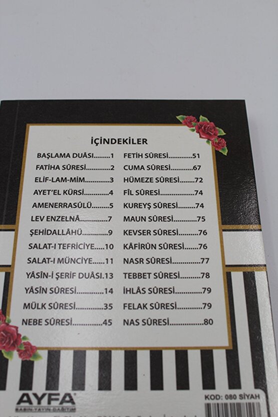 Ekonomik 10 Adet Yasin-i Şerif Türkçeli 80 Sayfa Çanta Boy (12x16cm)