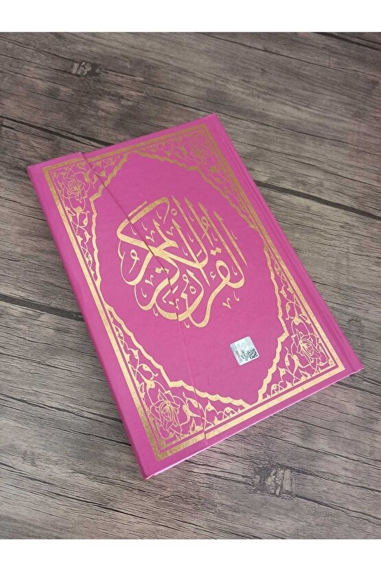 Haktan Yayınları Kuran Kursu Seti; Orta Boy Pembe Kuran, Elifba, Rahle