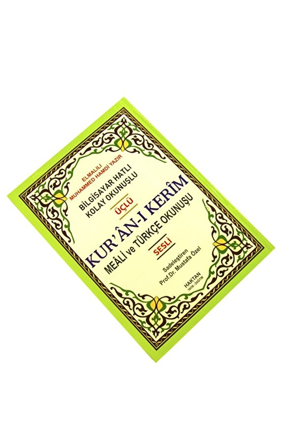 Arapça - Türkçe Okunuş Ve Mealli Kuranı Kerim Rahle Boy Sesli -