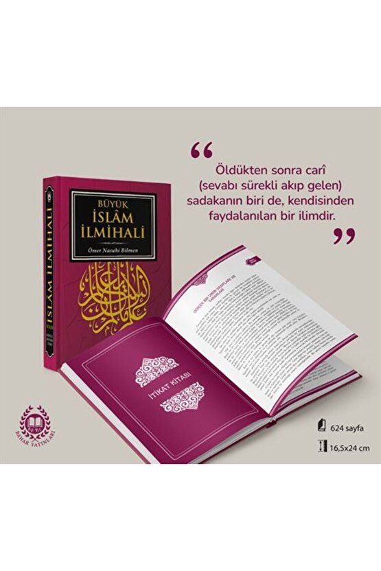 Büyük İslam İlmihali (Fihristli, Renkli Tasarım-Ciltli)