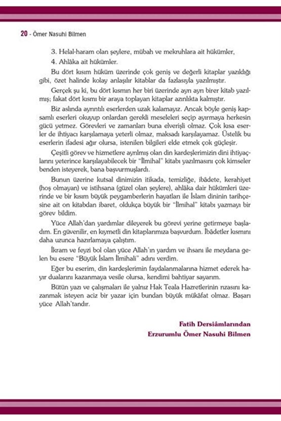 Büyük İslam İlmihali (Fihristli, Renkli Tasarım-Ciltli)