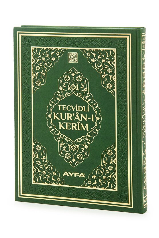 Tecvidli Kuranı Kerim - Termo Deri - Cami Boy - Yeşil Renkli - Ayfa Yayınevi - Bilgisayar Hatlı