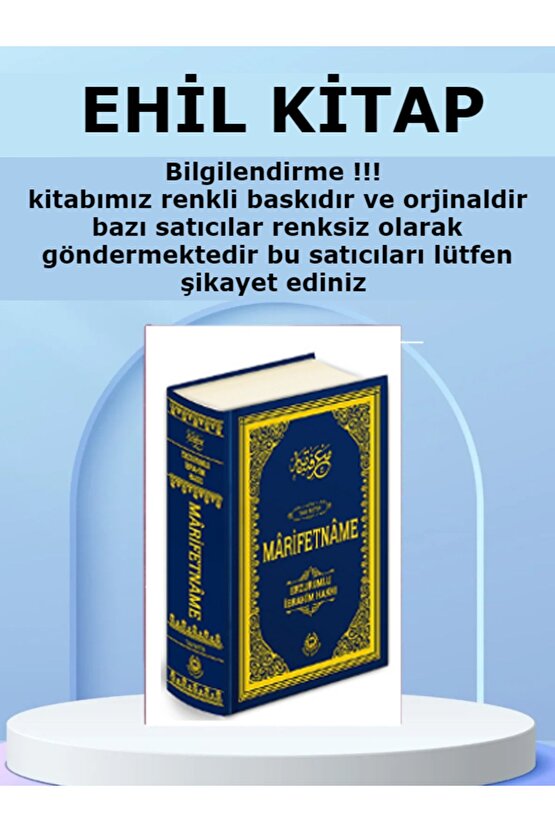 Marifetname renkli baskı