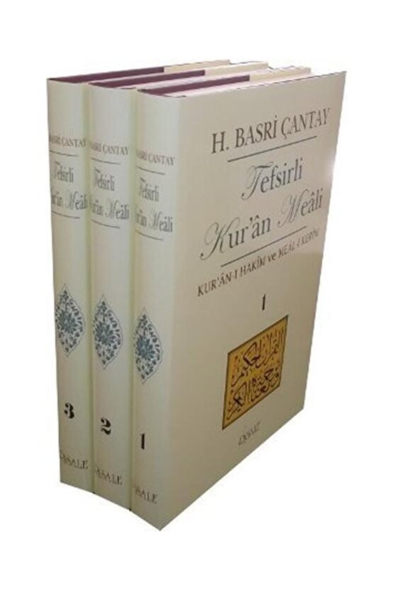 Tefsirli Kuran Meali & Kuran-ı Hakim Ve Meal-i Kerim 3 Cilt (TAM METİN)