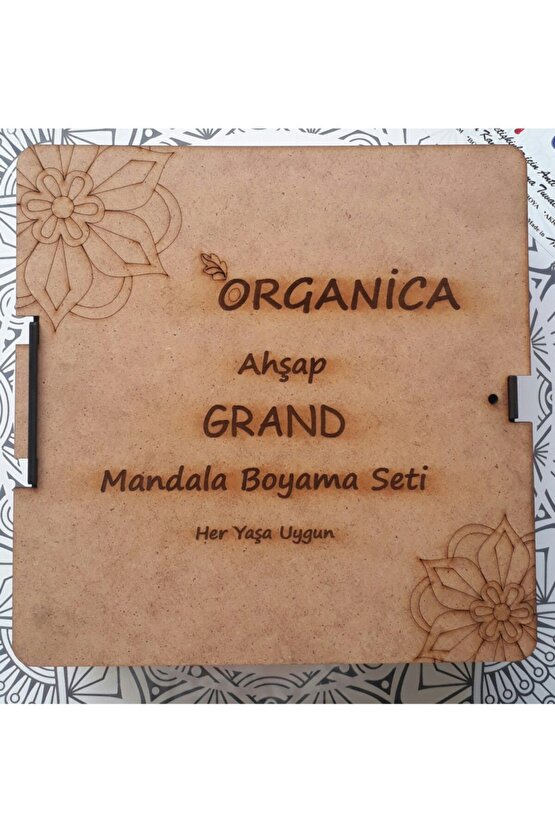 Hediyeli Mandala Boyama Seti