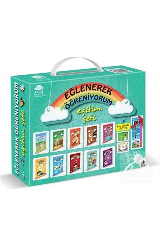 Eğlenerek Öğreniyorum Okul Öncesi Eğitim Seti (3-6 YAŞ ARASI)