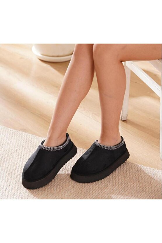 Aycn Shoes Kadın Bot Peluş Kısa Bot Sandr