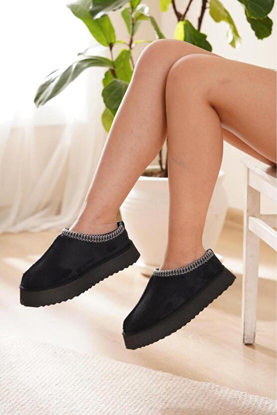 Aycn Shoes Kadın Bot Peluş Kısa Bot Sandr