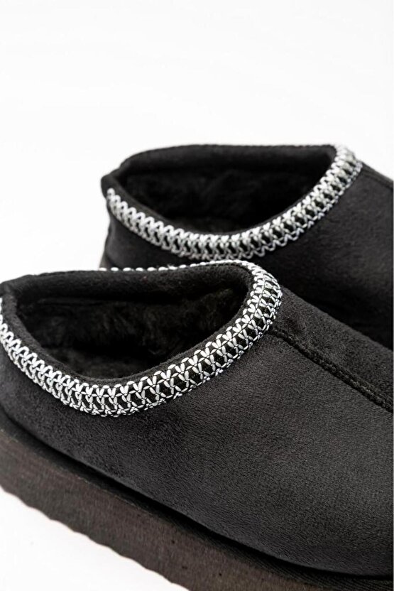 Aycn Shoes Kadın Bot Peluş Kısa Bot Sandr