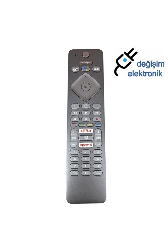 Philips 50pus7304 Uyumlu Android Ses Komutlu Led Tv Kumandası