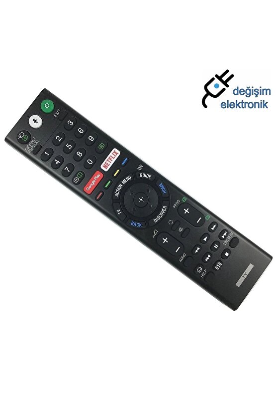 Sony 65xh8196 Uyumlu Android Led Tv Kumandası Ses Komutlu